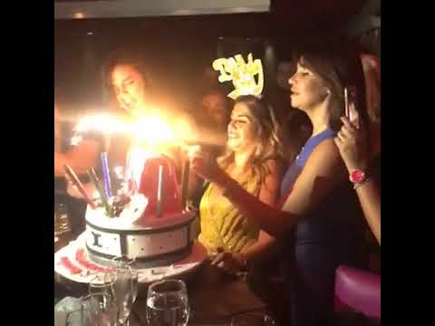 عيد ميلاد منه فضالي ولقطة مفاجأة