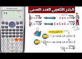 الجذر التكعيبي للعدد النسبي جبر للصف الثاني الاعدادي