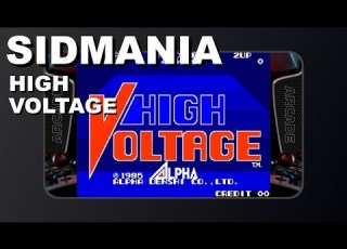  HIGH VOLTAGE ARCADE ALPHA DENSHI 1985