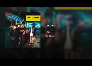 De Cero CNCO Audio