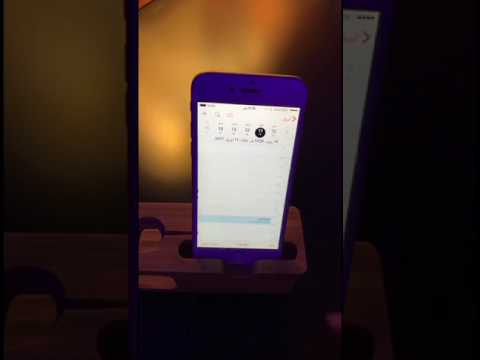 طريقة التعامل مع التقويم في الايفون طريقه اضافه منبه بعد اشهر و الكثير من خيارات التقويم