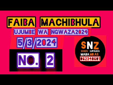 FAIBA MACHIBHULA UJUMBE WA NG WAZA MBASHA STUDIO 2024