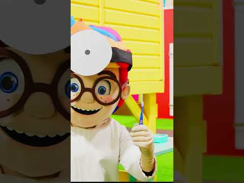 الاطفال يد عون أنهم يلعبون الأطفال ينظفون أسنانهم Kidibli Shorts