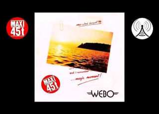 Webo Magic Moment Maxi Single 1984