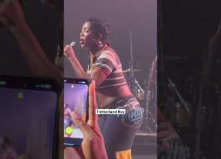  TIWA SAVAGE PERFORMING HER SONG WITH KIZZ DANIEL ELLO BABY