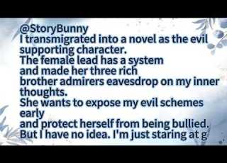 I Transmigrated Into A Novel As The Evil Supporting Character