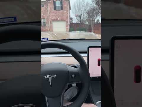 Ice In Tesla Off Road Mode