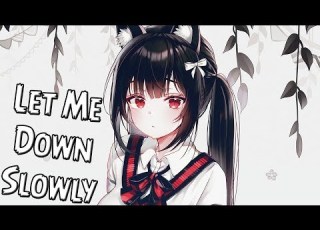  Nightcore Let Me Down Slowly Alex Goot Jada Facer Cover