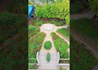 حیاط خونه ویلایی ما گل گیاه طراحی حیاط خانه باغچه طبیعت طراحی حیاط Nature