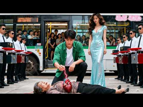 شاب فقير ينقذ سيدة باص في ثانية فتسجد له المديرة بأصول بمليارات