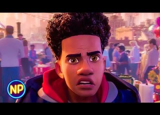  Miles Gets Into A Fight With His Dad Spider Man Across The Spider Verse 2023 Now Playing