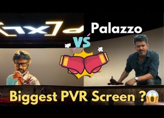  Biggest Screen In Chennai VR Mall PXL Vs Palazzo PVR Screen Comparison Travel Vlog Ontimevlog