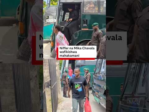 Niffer Na Chavala Wakiwasili Mahakamani