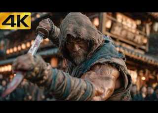  4K Classic Action Movie Bullied Laughed At His Antique Sword Until He Drew It And Destroyed Them