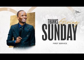  First Service Thanksgiving Sunday Pastor Tony Osborn 19th July 2026