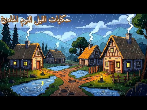 حكايات الليل للنوم الهادئ أصوات المطر في قرية بلا كهرباء سر الليالي الباردة حكايات الليل للنوم الهادئ أصوات المطر في قرية بلا كهرباء سر الليالي الباردة