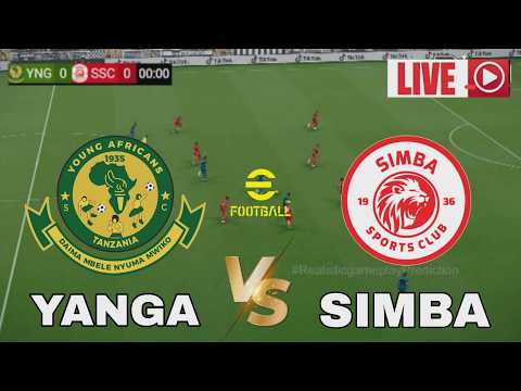 Yanga Vs Simba NBC Premier League 2026 Today S Match Simulation PES2021