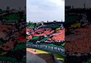 Incredible Choreography Raja Fans Against Wydad Derby Casablanca Raja Rajacasablanca Dimaraja Rca
