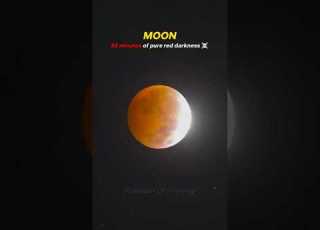 Blood Moon Is Coming Space Earth Sun