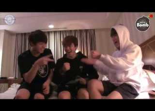  TR BANGTAN BOMB Hide And Seek With JM V JK 1