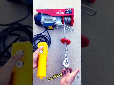 Electric Hoist Crane Compact Portable Powerful Lifting Tool Shortsfeed