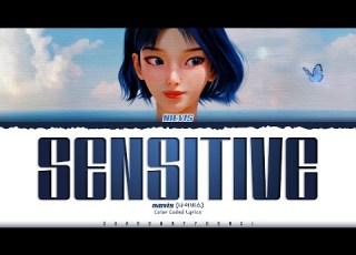 Nævis Sensitive Lyrics 나이비스 Sensitive 가사 Color Coded Han Rom Eng ShadowByYoongi