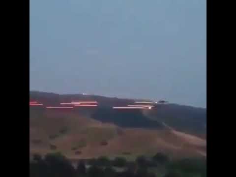 فديو مسرب لضرب منزل مشتبه به ارهابي بالجزائر