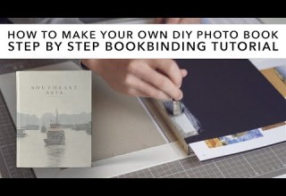 How To Make Your Own DIY Photo Book Step By Step Bookbinding Tutorial