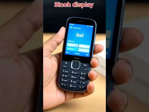 Itel 4g Keypad Mobile Phone Unboxing And Review Big Display And Youtube Itel 4g Keypad Mobile