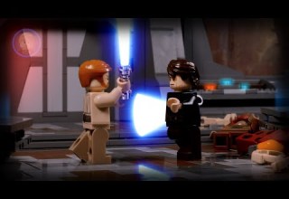 LEGO Anakin Vs Obi Wan Stand Still Test