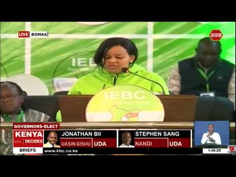 Presidential Results Igembe North Constituency Meru County