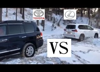  تحدي سحب بين لكزس Lx570 ضد لاندكروزر GXR لا يفوتك 2019