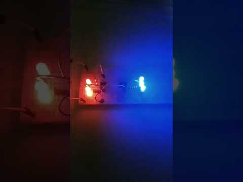 عمل سارينة إسعاف Led Electronic