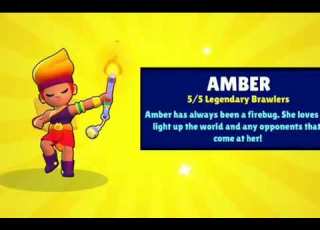  AMBER UNLOCK ANIMATION BRAWL STARS