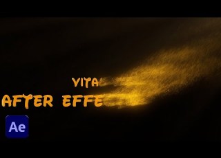  Particle Text Disintegration Animation In After Effects After Effects Tutorial Hindi