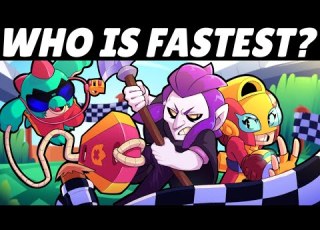  50 Brawlers Race For 1st Who Is FASTEST