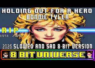  Holding Out For A Hero 8 Bit Slow Sad Tribute To Bonnie Tyler R I P 1951 2026 8 Bit Universe