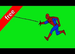 كروما شاشة خضراء مجانية شبكة الرجل العنكبوت Free Green Screen Spider Man S Web