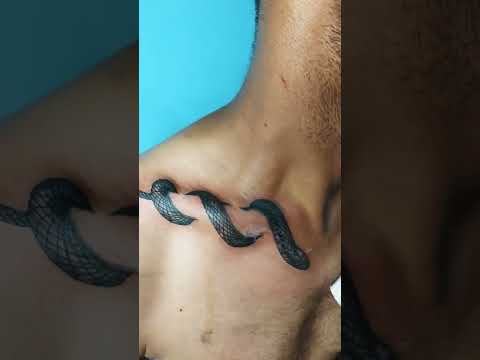 400 Million 𝐋𝐢𝐭𝐭𝐥𝐞 𝐒𝐧𝐚𝐤𝐞 𝐓𝐚𝐭𝐭𝐨𝐨 Tattoo Designs Viral Tattooartist