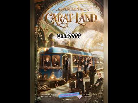 Carat Land 2026 Poster Should Fix It Seventeen Caratland