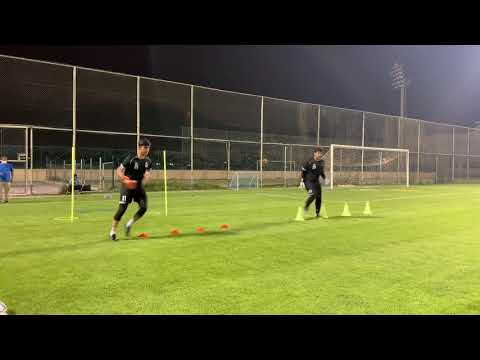 شاهد تدريب حراس المرمى مع الكبتن سيد علاء