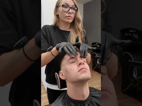 Most Relaxing ASMR Barber Experience Ever Haircut Shave Massage