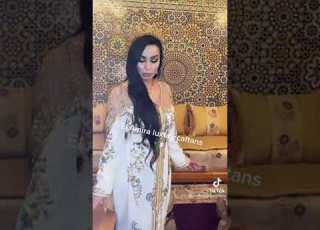 أجمل قفطان جزائري من أيادي بنت بلادي الفحلة الوهرانية القفطان الجزائري تقاليد جزائرية