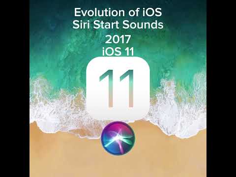 Evolution Of IOS Siri Start Sounds IOS 18 Update