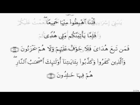 سورة البقرة بصوت علي الحذيفي