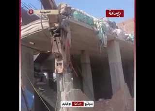 رصدها القمر الصناعى محافظ القليوبية يقود حملة إزالة مخالفات بناء تم تنفيذها بحيلة جديدة