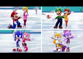  Mario And Sonic At The Sochi 2014 Olympic Winter Games Figure Skating Pairs