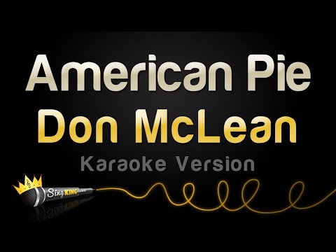 Don McLean American Pie Karaoke Version