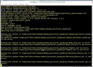  Zanata Configure Publican Project