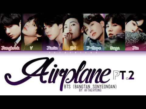 BTS 방탄소년단 Airplane Pt 2 Color Coded Lyrics Han Rom Eng